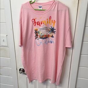 Gildan Pink Family Cruise HAND MADE!💋